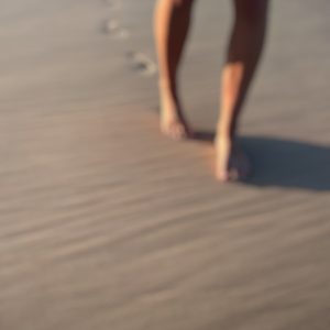 Meine süßen Füße im Sand