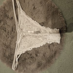 Weißer heißer slip