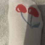 Süße Kirschsocken