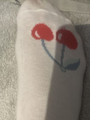 Süße Kirschsocken