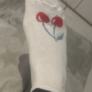 Süße Kirschsocken