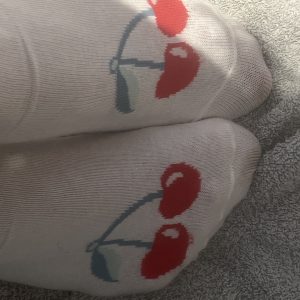 Süße Kirschsocken