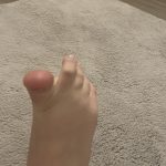 Nylonstrümpfe von playmate getragen