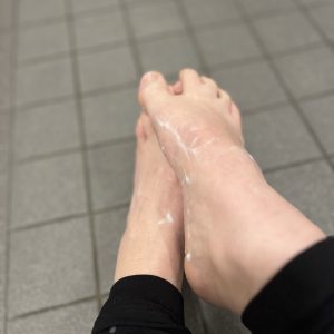 Creamy Footpics