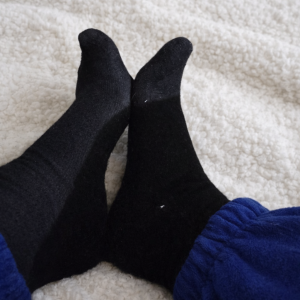 Socken mit tiefen aroma