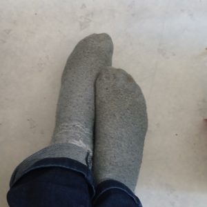 9 tage getragene socken