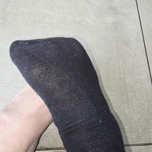 Socken von der Arbeit