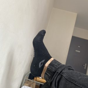 Fuß Fotos in Socken