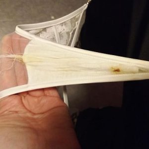 Getragener tanga 4 Tage mit gebrauchs spuren