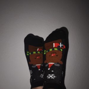 Socken - getragen