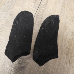 Getragene Alltags  socken 3 Tage lang  getragen