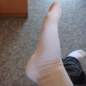 Füsse und nackte Bilder