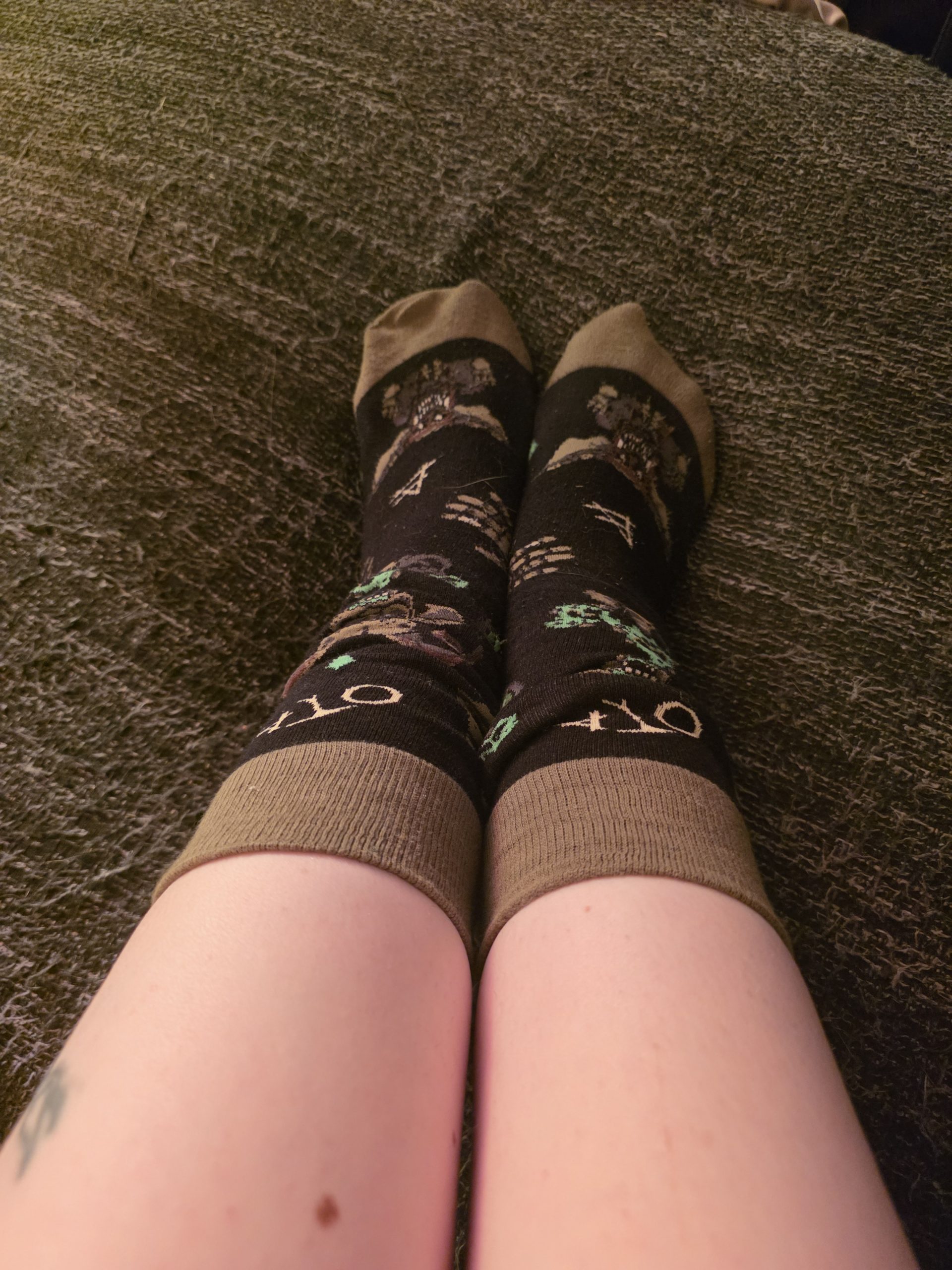 Fussbilder mit Socken