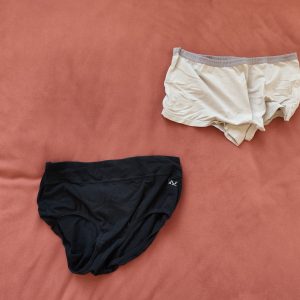 Unterwäsche Verkauf und Socken.