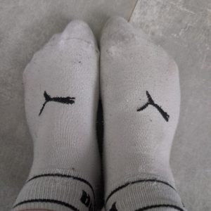 Weiße Puma Socken