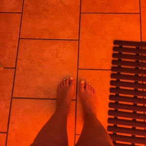 Frisch vom Solarium
