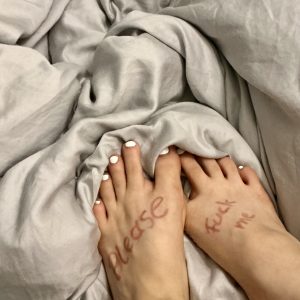 Fuck me feet