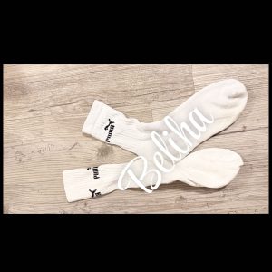 Getragene Socken
