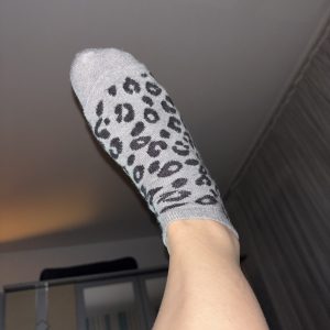 Getragene Socken