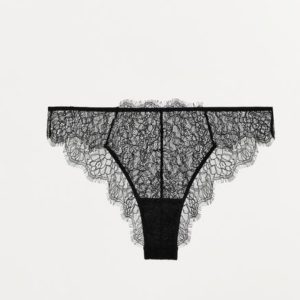 Schwarzer Slip