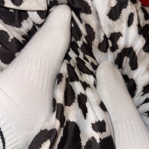 Getragene Socken